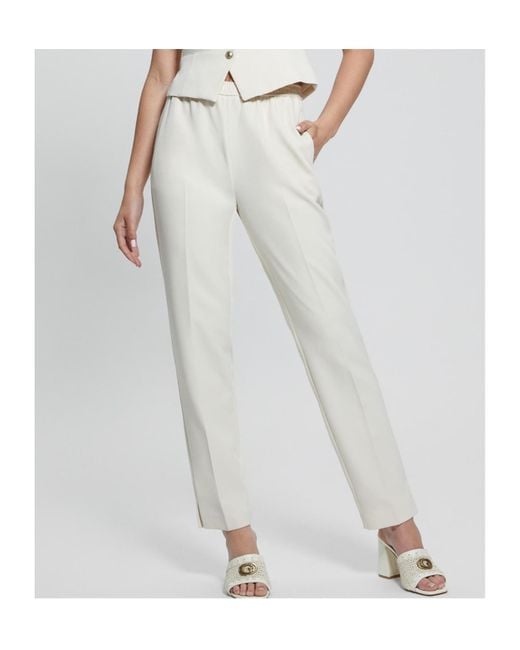 Guess Gray Elastic Waist Sweatpants