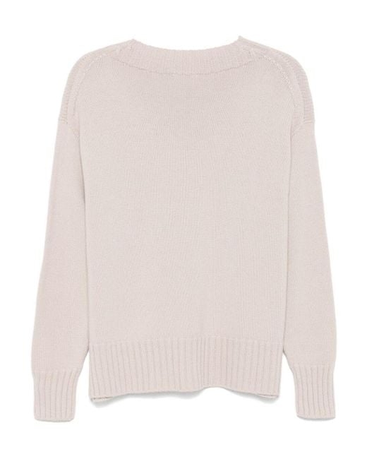 Drumohr Natural Merino-Wool Sweater