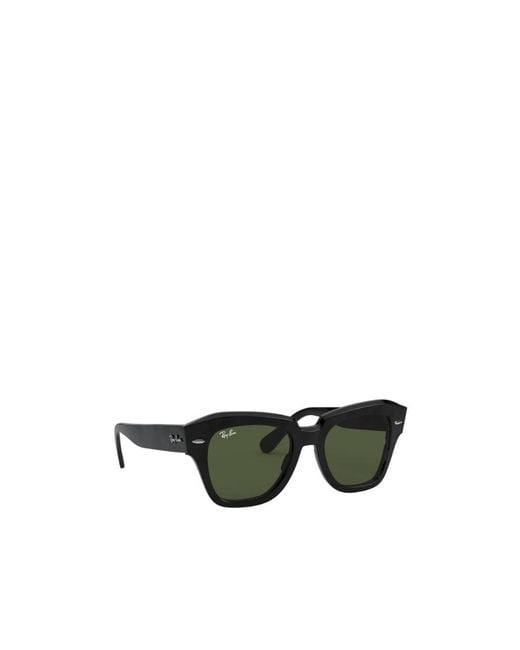 Ray-Ban Green Logo Sunglasses for men