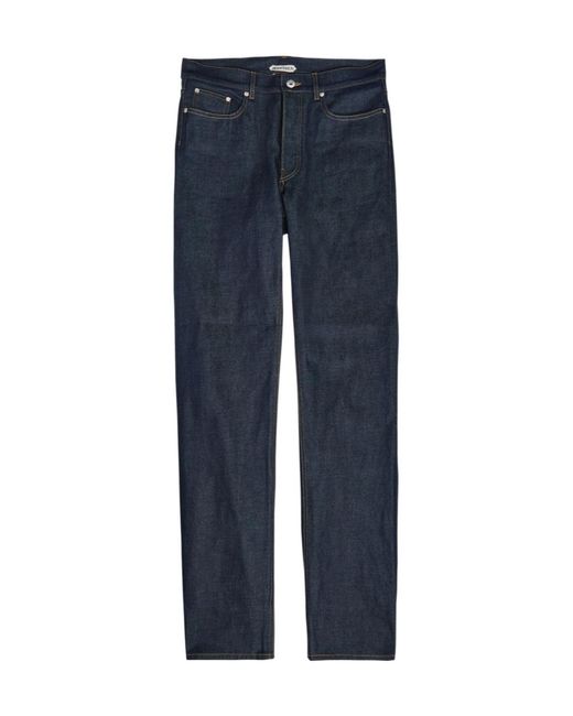 J.W. Anderson Blue Straight-Leg Jeans for men