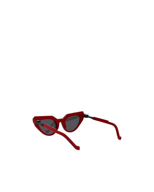 VAVA Eyewear Red Full Frame Sunglasses for men