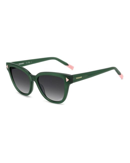 Missoni Black Round Sunglasses
