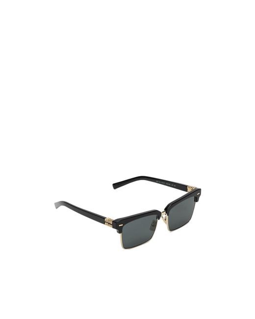 Miu Miu Multicolor Logo Sunglasses