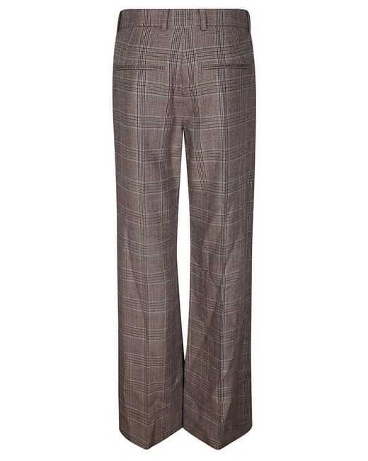 A.P.C. Brown Casual Trousers With Belt Loops