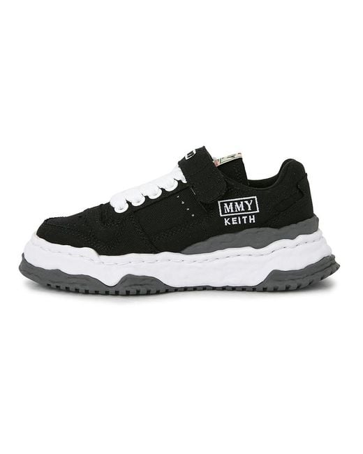 Maison Mihara Yasuhiro Black Keith Sneakers for men