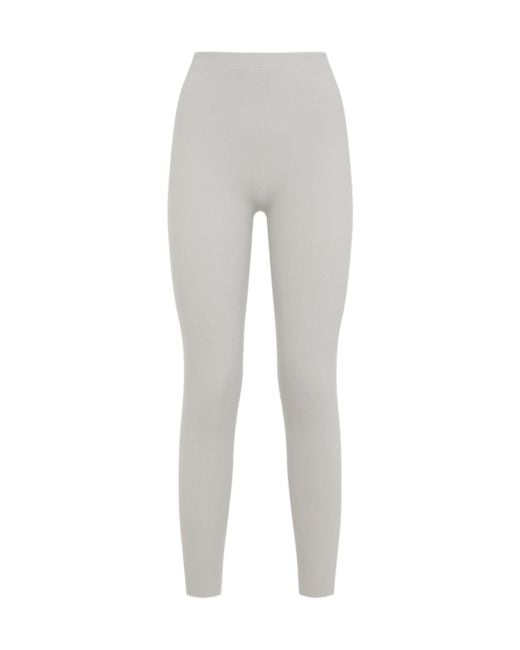 Wolford Gray Seamless Form Leggings