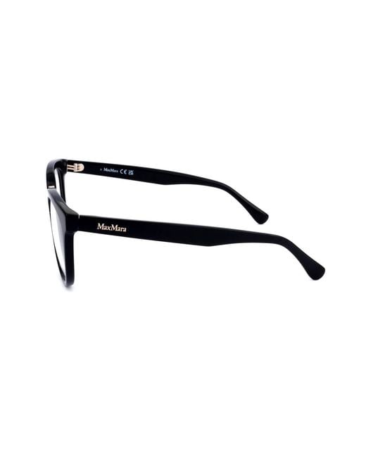 Max Mara Black Round Frame Glasses