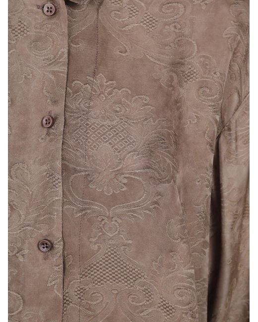 Uma Wang Brown Long-Sleeve Casual Jacket