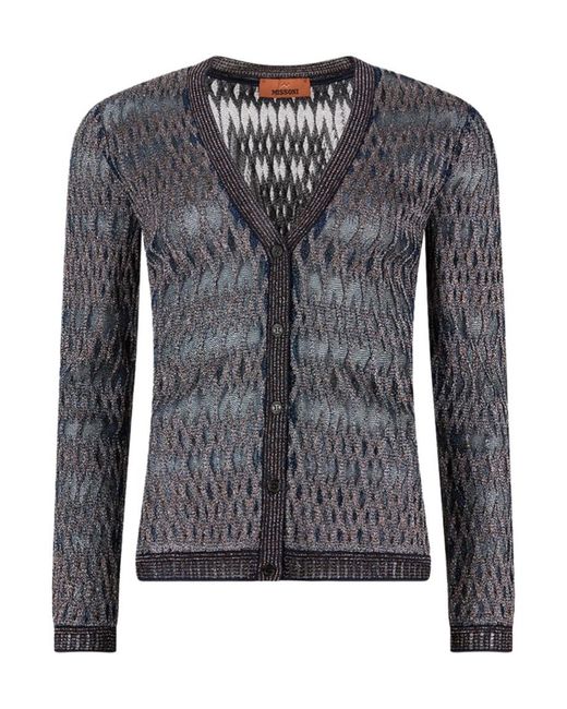 Missoni Black Long-Sleeved Cardigan