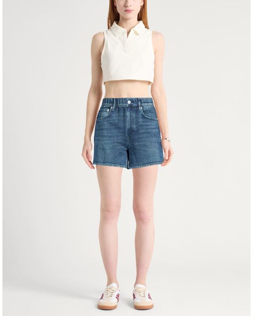 Rag & Bone Blue Medium Denim Shorts