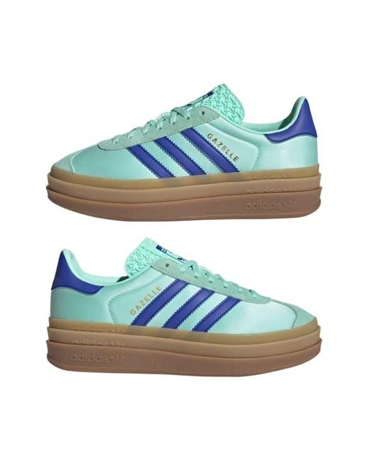 Adidas Originals Blue Gazelle Bold Shoes