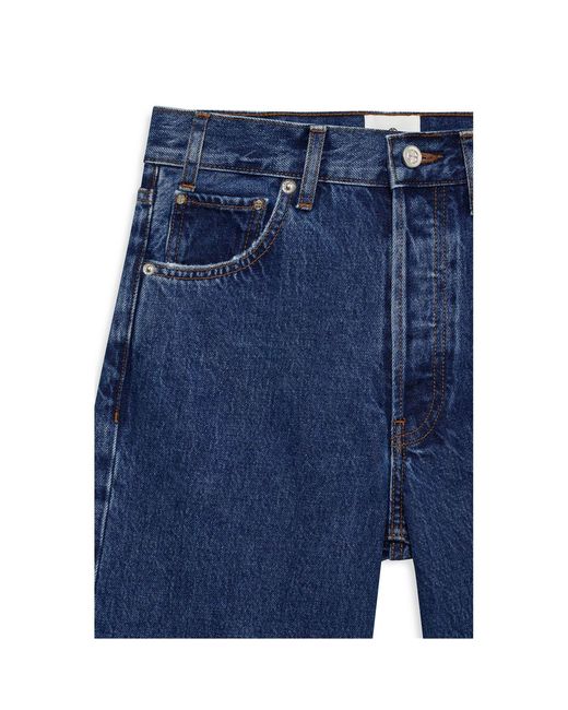 Anine Bing Blue Belt Loop Jeans