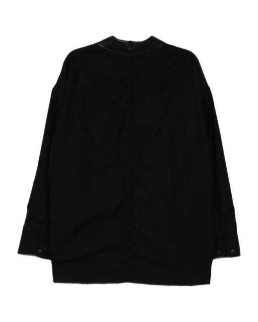 Comme des Garçons Black Logo-Patch Panelled Jacket for men
