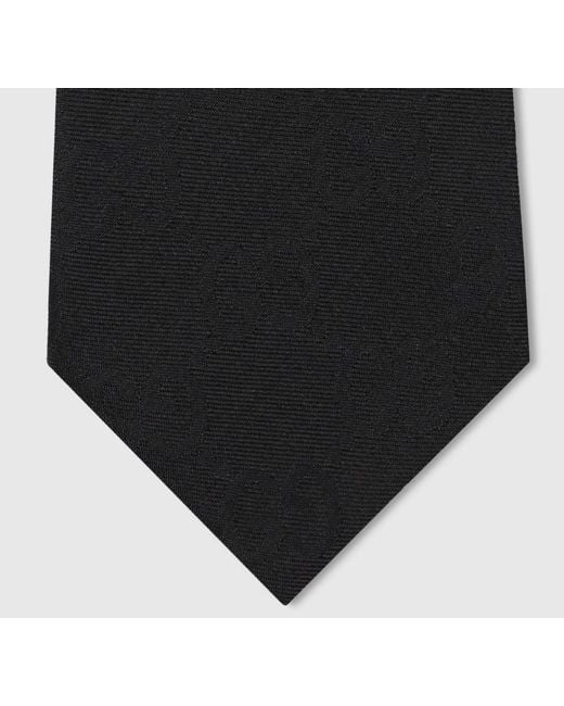 Gucci Multicolor Gg Silk Cotton Tie for men