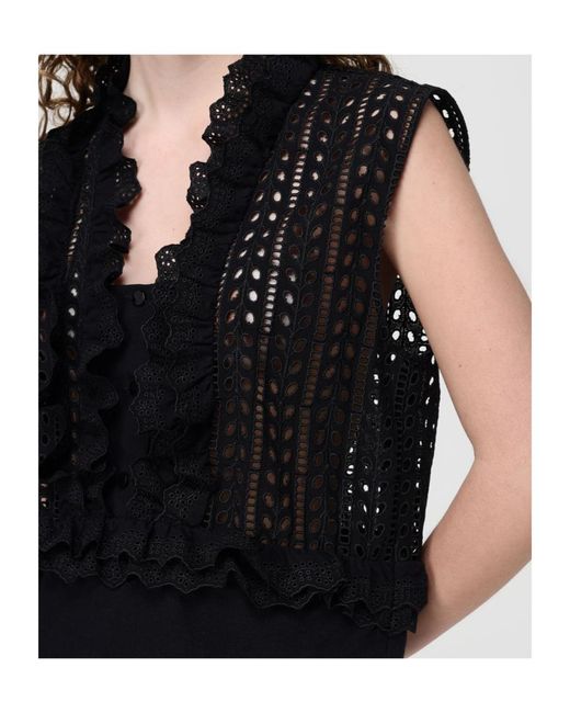 Alberta Ferretti Black Sleeveless Cover-Up