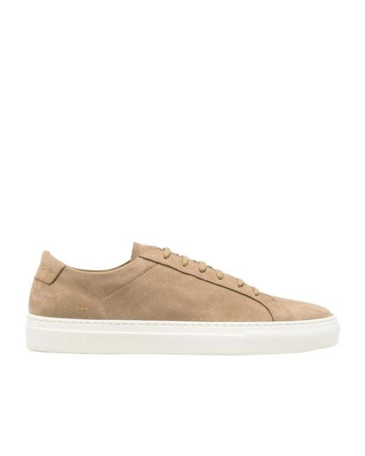 Common Projects Natural Flat-Soled Sneakers for men