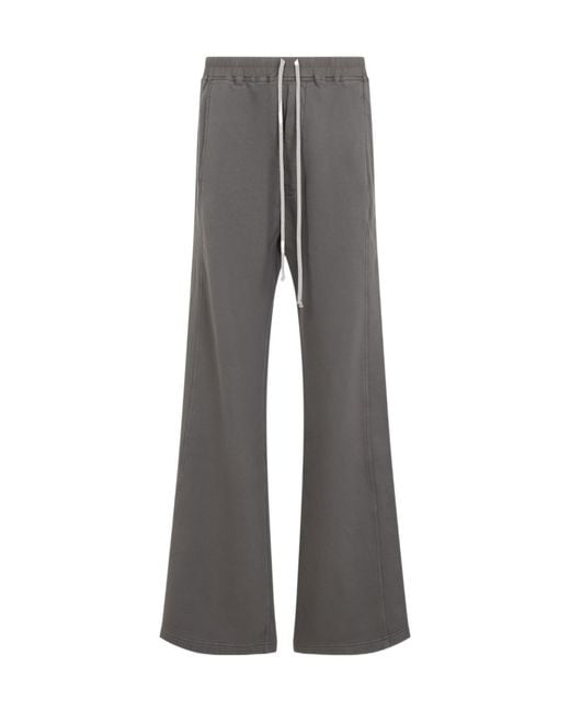 Rick Owens Gray Drawstring Casual Pants for men
