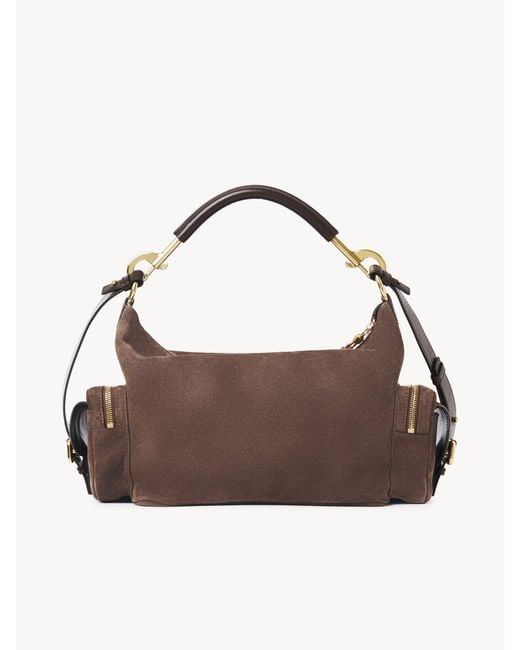 Chloé Brown Chloé Zipped Medium Camera Bag