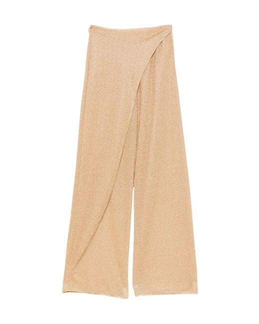 Oseree Natural Oséree Lumière Wide-Leg Pareo Pants