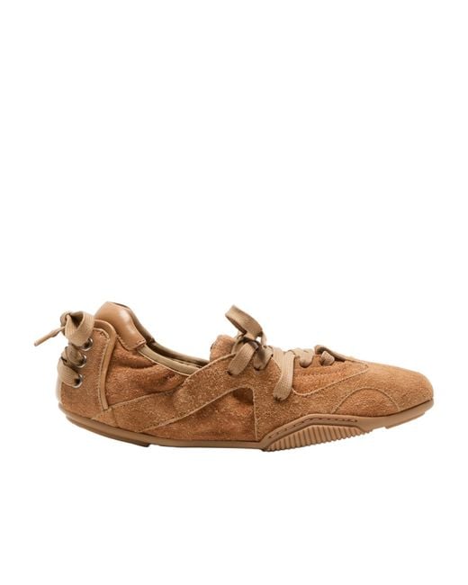Acne Brown Lace-Up Shoes