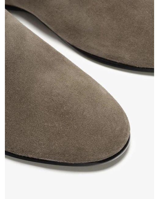 Fear Of God Brown Round-Toe Ballerino Loafers for men
