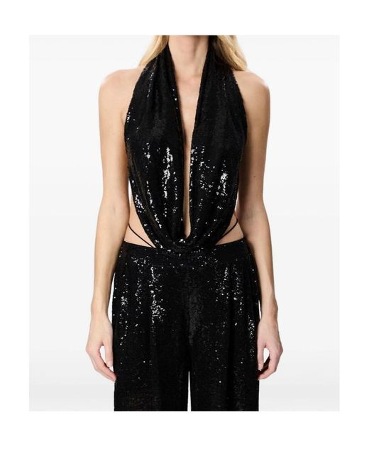 Amazuìn Black Sleeveless Top
