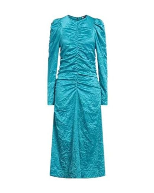 Ganni Blue Long Dresses