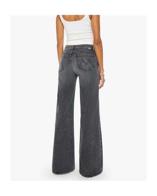 Mother Gray The Twister Heel Jeans