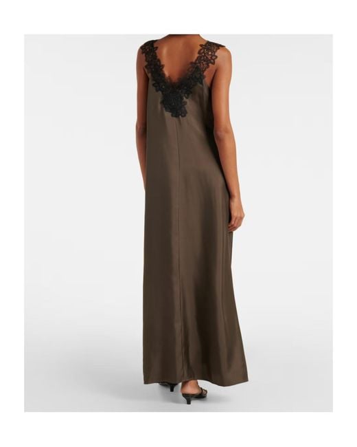 Rohe Brown Lace Dress