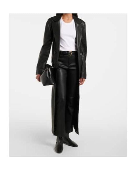 Stouls Black Dean Leather Pants