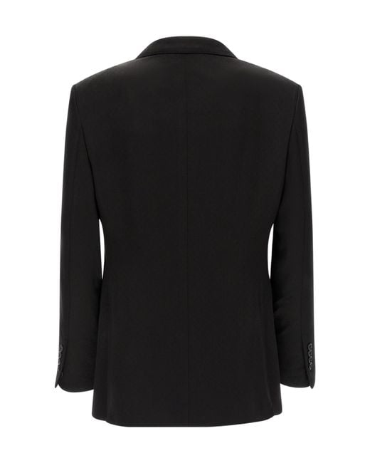 Tom Ford Black Double Breasted Blazer for men
