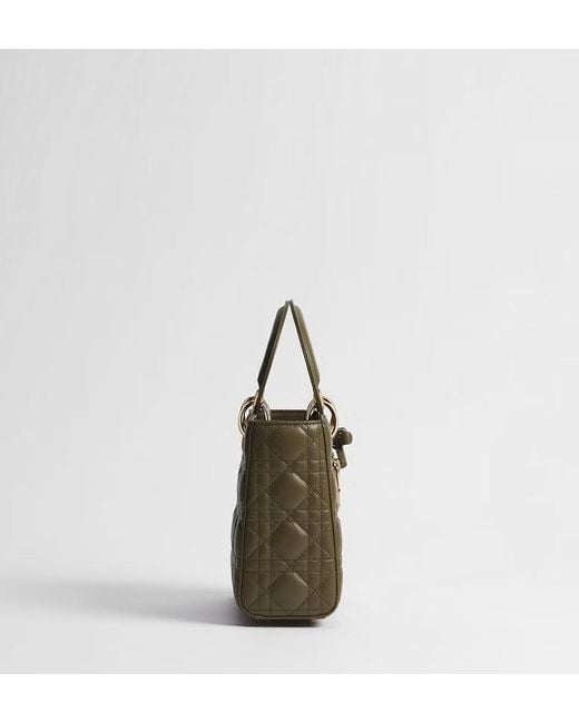 Dior Green Small Lady Shoulder Bag
