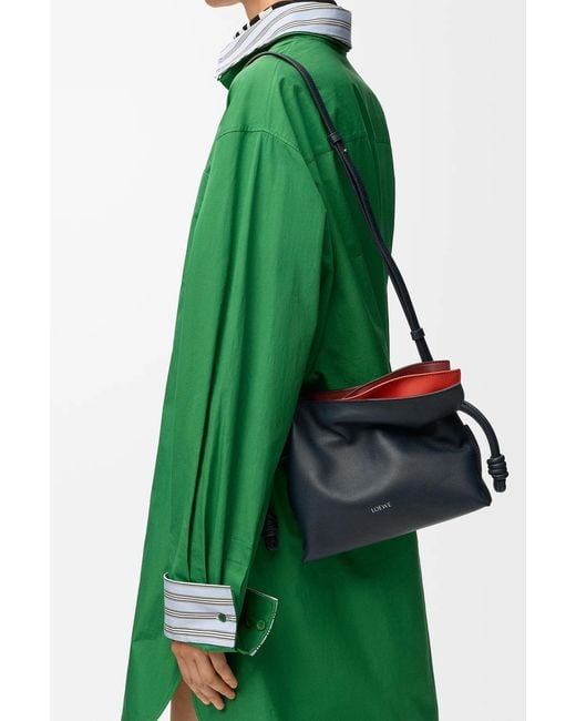 Loewe Blue Drawstring Shoulder Bag
