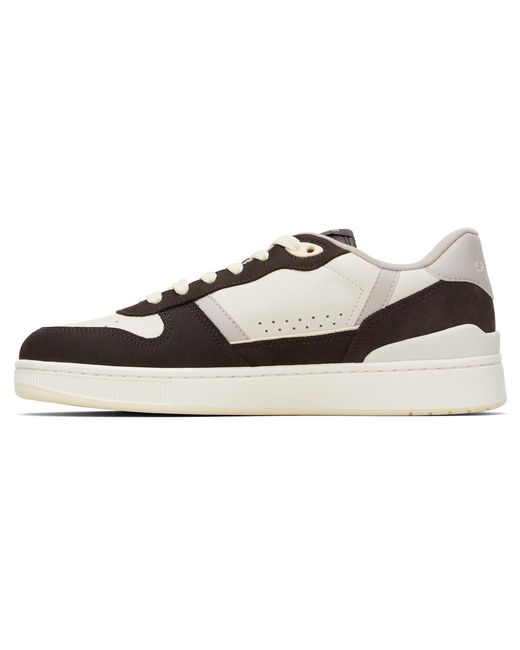 Lacoste White T-Clip Set Leather Sneakers for men