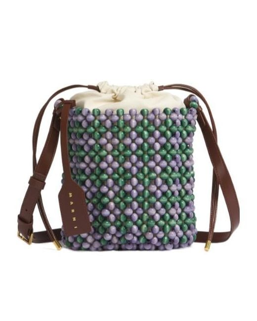 Marni Black Beads Bag