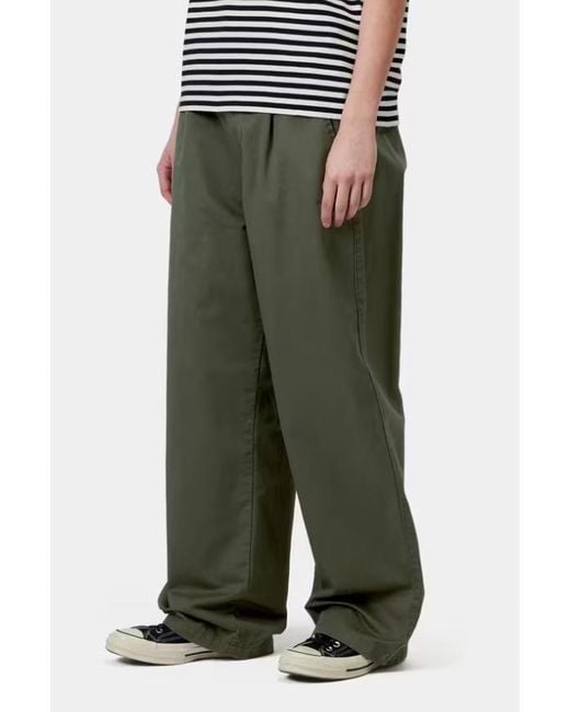 Carhartt Green Marv Trousers