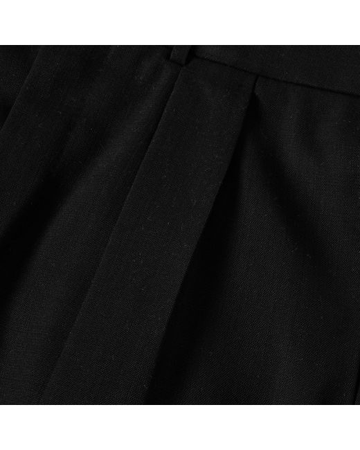 Tom Ford Black Pleated Trousers for men
