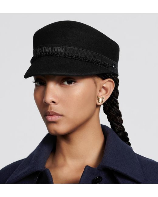 Dior Black Travel Cap