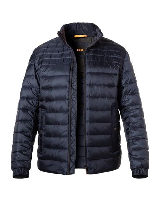 Boss Black Boss Quilted Padded Zip-Up Jacket for men