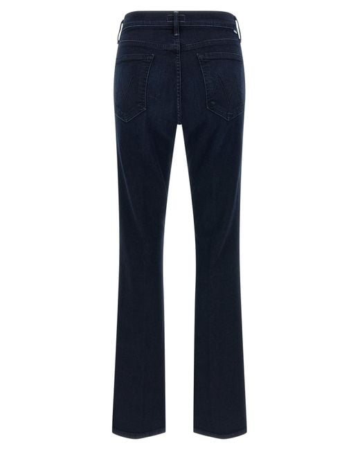 Mother Blue The Mid Rise Smokin Skimp Jeans