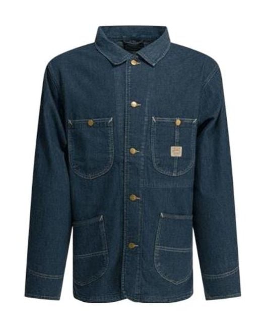 Polo Ralph Lauren Blue Waldron Utility Denim Jacket for men