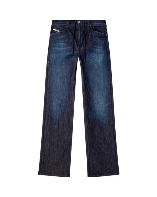DIESEL Blue D Reel Jogg Loose Jeans for men