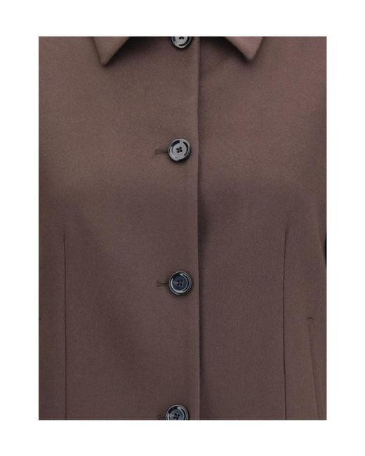 Lardini Brown Single-Breasted Casual Jacket