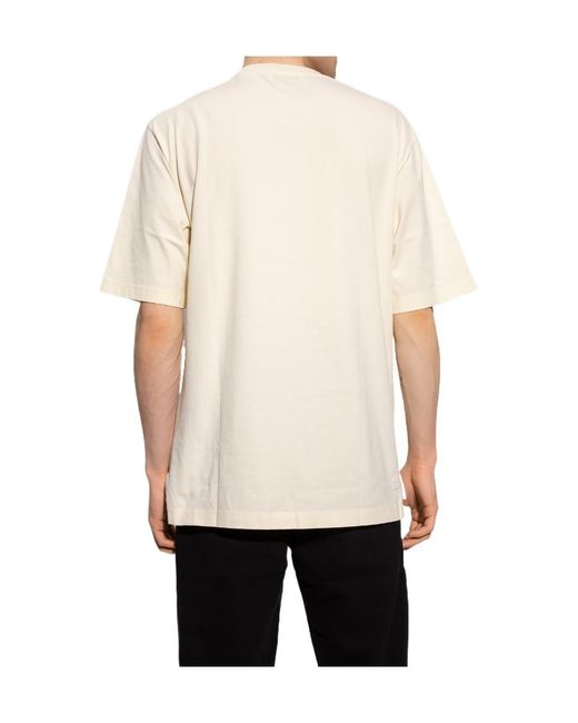 Ambush White Logo Patch Crewneck T-Shirt for men