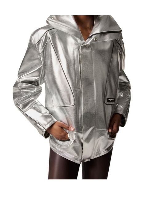 Coperni Gray Long-Sleeved Jacket