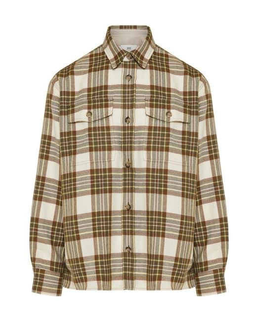 AMI Brown Casual Shirts for men