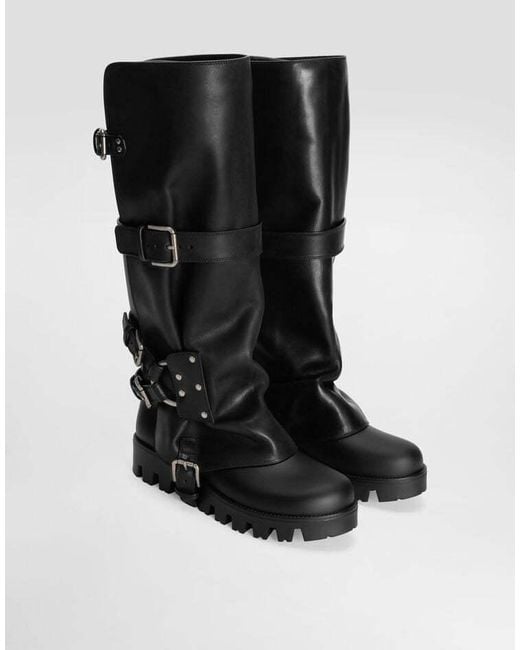 Dolce & Gabbana Black Boots