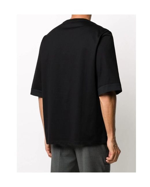 Neil Barrett Black Short-Sleeved T-Shirt for men