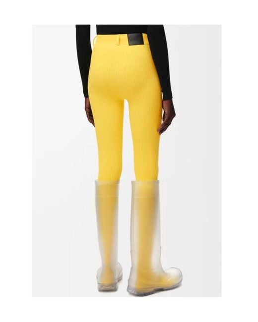 Loewe Yellow Leggings
