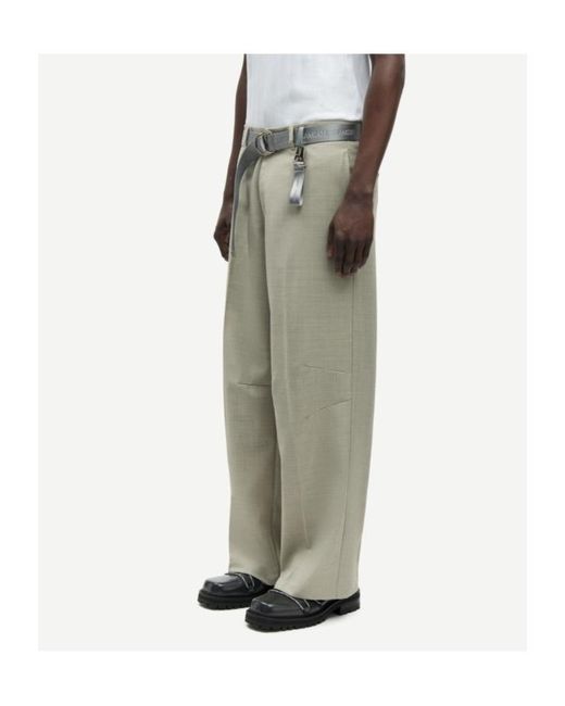 Samsøe & Samsøe Gray Sabruce Trousers for men